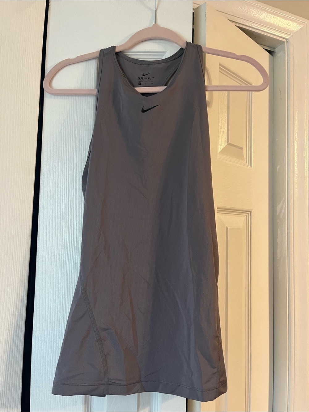Nike Women’s Dri-FIT Tank Top — Gray